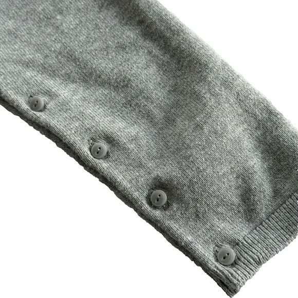 Baby GAP + Junk Food Marvel Batman Gray Sweater One Piece Romper Size 12-18M - Picture 4 of 6